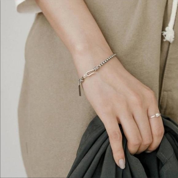 NEW 925 STERLING SILVER CHAIN BRACELET - Picture 8 of 9